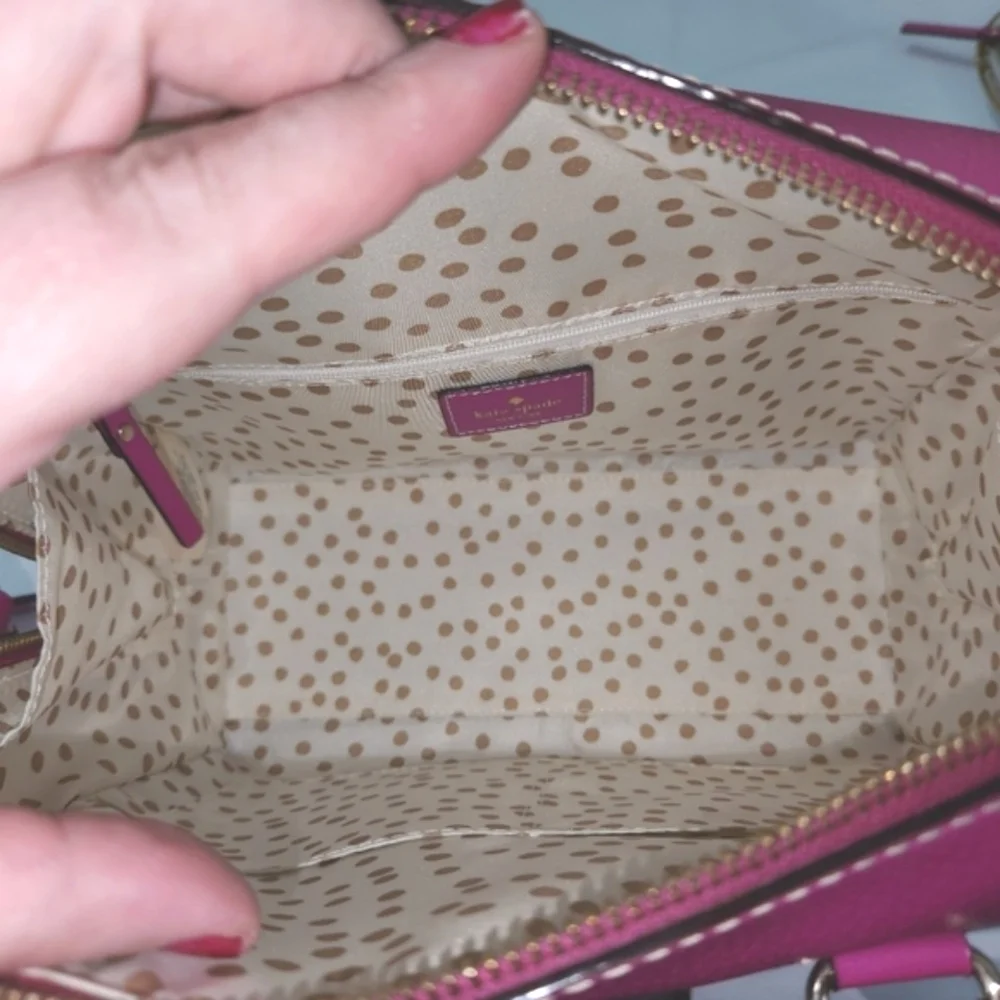 Kate Spade Alessa Satchel Bag Set with Full-size Wallet & Dust Bag Pink